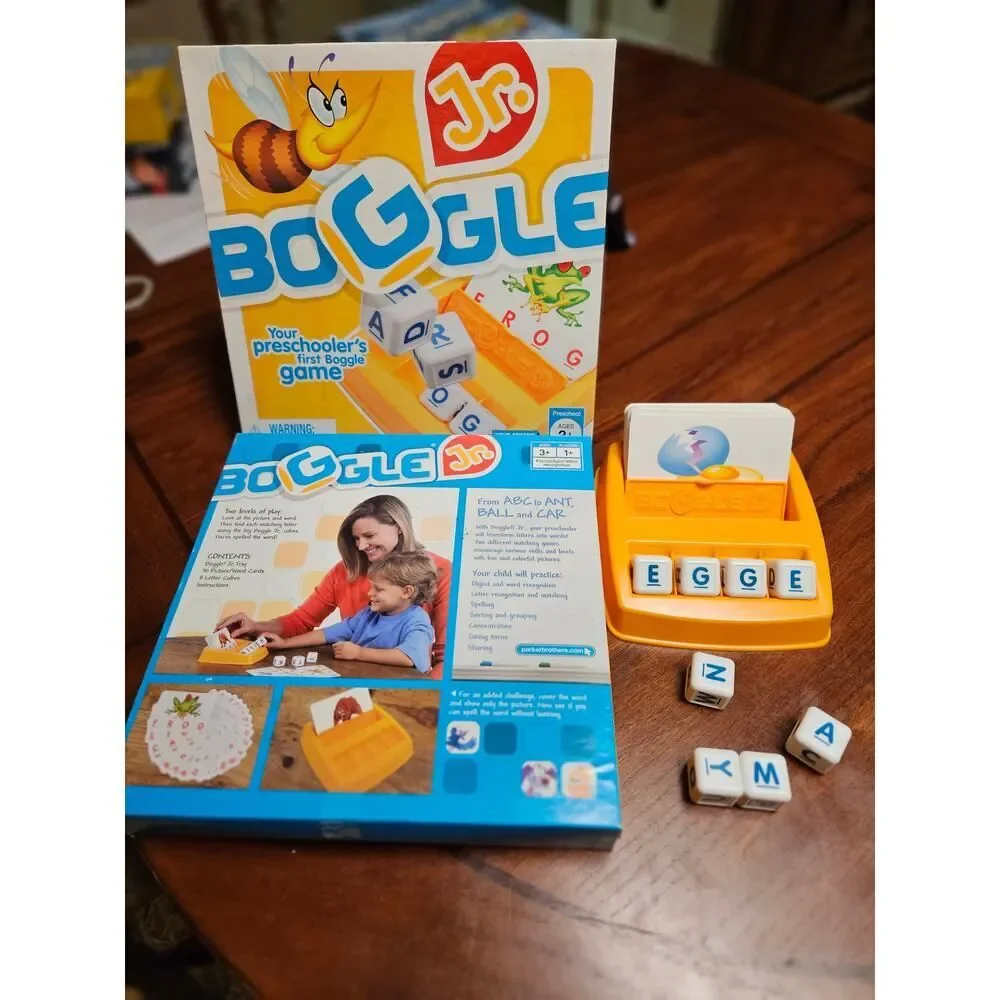 Boggle Jr. Game for Preschoolers